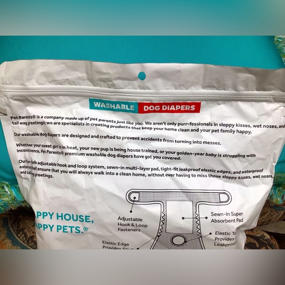 Pet Parents 3pack dog diapers. NWOT. - Picture 3 of 3